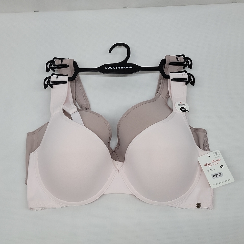 Lucky Brand Women's Intimates Bra - Light Pink